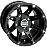 MOOSE UTILITY 387MO148136GB4 Moose Utility Wheel - 387X - Rear - Black - 14X8 - 4/136 - 4+4 387Mo148136Gb4