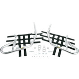 Motorsport Products Nerf Bars - Trx400Ex - Silver 81-1401