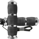 AVON GRIPS INSAIR90CH Avon Grips Grips - Heated - Air Cushion - Indian - Chrome In-S-Air-90C-H