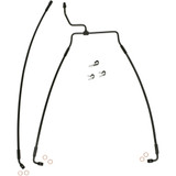 Magnum Shielding Brake Line - Front - Xr - Black Sbb1313-35