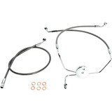 Magnum Shielding Brake Line - Front - Xr - Stainless Steel Ssc1304-31