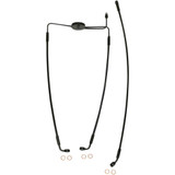 MAGNUM SHIELDING SBB131029 Magnum Shielding Brake Line - Front - Xr - Black Sbb1310-29