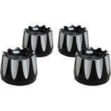 Avon Grips Cover - Head Bolt - Excalibur - Black Hbc-304-Ano-Ex