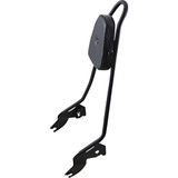 Motherwell Touring Sissy Bar - Matte Black - 24" Mwl-456-Mb