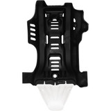 Acerbis Skid Plate - Black/White - Gas Gas | Husqvarna | Ktm 2791681007