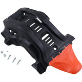 Acerbis Skid Plate - Black/ '16 Orange - Gas Gas | Husqvarna | Ktm 2791685229