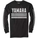 Factory Effex Yamaha Racer Long-Sleeve T-Shirt - Black - Large 23-87214
