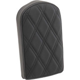 DRAG SPECIALTIES 0822-0440 Drag Specialties Sissy Bar Pad - Double Diamond - Black - 10"