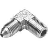Goodridge Fitting - -3 To 1/8" Npt - 90 - Chrome P822-03Ch