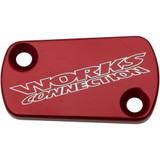 Works Connection Clutch Cover - Red 21-151