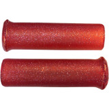 Emgo Grips - Retro - Metal - 1" - Red 42-21114