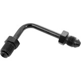 GOODRIDGE 69003ZBK Goodridge Tube Adapter - 90 - Short - Black 690-03Zbk