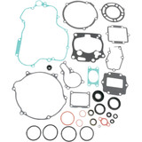 Moose Racing Motor Gasket Kit With Oil Seal - Kawasaki 811429Mse
