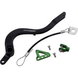 Moose Racing Brake Pedal - Green - Kawasaki 82-0341-21-33
