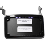 CYCLE VISIONS CV4660B Cycle Visions Lp Plate Frame & Mount With Tag Light - Fxdb - Black Cv4660B