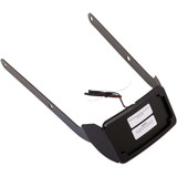 CYCLE VISIONS CV4664B Cycle Visions Lp Plate Frame & Mount With Tag Light - Fxsb - Black Cv4664B