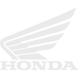 FACTORY EFFEX 042692 Factory Effex Logo Decals - Honda Wing - White - 3 Pack 04-2692