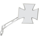 Emgo Mirror - Maltese - Side View - Cross - Chrome - Right - Universal 20-34863A
