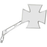 EMGO 2034863A Emgo Mirror - Maltese - Side View - Cross - Chrome - Right - Universal 20-34863A