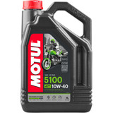 MOTUL 104068 Motul 5100 4T Synthetic Blend Oil - 10W-40 - 4L 104068