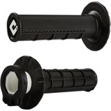 Odi Grips - Mx - Half Waffle - Black H36Hwb Odi Grips - Mx - Half Waffle - Black H36Hwb