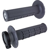 ODI H36HWH Odi Grips - Mx - Half Waffle - Graphite H36Hwh