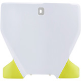 Acerbis Front Number Plate - '20 White/Yellow 2726576814