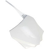 Acerbis Front Number Plate - White 2374050002