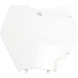 Acerbis Front Number Plate - White 2421120002