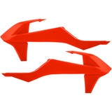 ACERBIS 2421084617 Acerbis Radiator Shrouds - Fluorescent Orange 2421084617