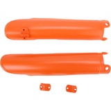 ACERBIS 2113740237 Acerbis Lower Fork Covers For Inverted Forks - Ktm Orange 2113740237