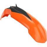 Acerbis Front Fender - Orange/Black 2253000237