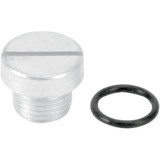 Colony Oil Screen Plug - Cadmium - Big Twin 9877-2
