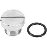 COLONY 98762 Colony Oil Screen Plug - Chrome - Big Twin 9876-2