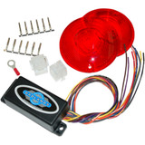 Badlands Plug-In Illuminator With Red Lenses - 6 Pin Ill-02-Rl-A Badlands Plug-In Illuminator With Red Lenses - 6 Pin Ill-02-Rl-A