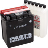 Parts Unlimited Agm Battery - Ytx14Ahlbs .732 L Parts Unlimited Agm Battery - Ytx14Ahlbs .732 L