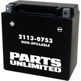 Parts Unlimited Agm Battery - Ytx14 Parts Unlimited Agm Battery - Ytx14