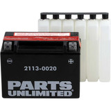 PARTS UNLIMITED 2113-0020 Parts Unlimited Agm Battery - Ytx15L-Bs .66 L
