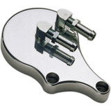 Pro-One Perf.Mfg. Slimline Oil Filter Mount - Chrome 203150