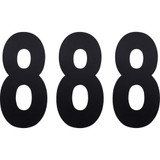 Factory Effex Fx Number 8 - Black - 6" 02-4458