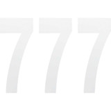 FACTORY EFFEX 024487 Factory Effex Fx Number 7 - White - 8" 02-4487