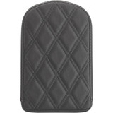 Saddlemen Sissy Bar Pad - Lattice Stitched - Black 0411Sdc