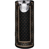 Zan Headgear Motley Tube Sportflex - Classic Bandana - Black/Orange Tl197