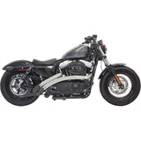 BASSANI XHAUST 1X2FC Bassani Xhaust Radial Sweepers Exhaust System - Chrome - Xl 1X2Fc