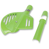 UFO KA02796026 Front Disc Guard - Kx Green Ka02796026