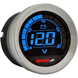 Koso North America 2" Voltmeter Gauge - Chrome Ba050300