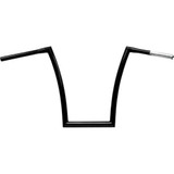 TODD'S CYCLE 06012723 Todd'S Cycle Handlebar - Strip - Fat Bobber - 1-1/4" - 17" Rise - Black 0601-2723