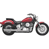 COBRA 2417 Cobra Power Pro Exhaust - V-Star 1100 2417