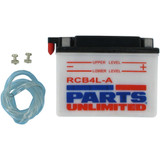 Parts Unlimited Battery - Rcb4-La Parts Unlimited Battery - Rcb4-La