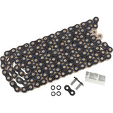 Threed 520 Z - Drive Chain - 120 Links - Black/Gold 520Z3D-120Kg